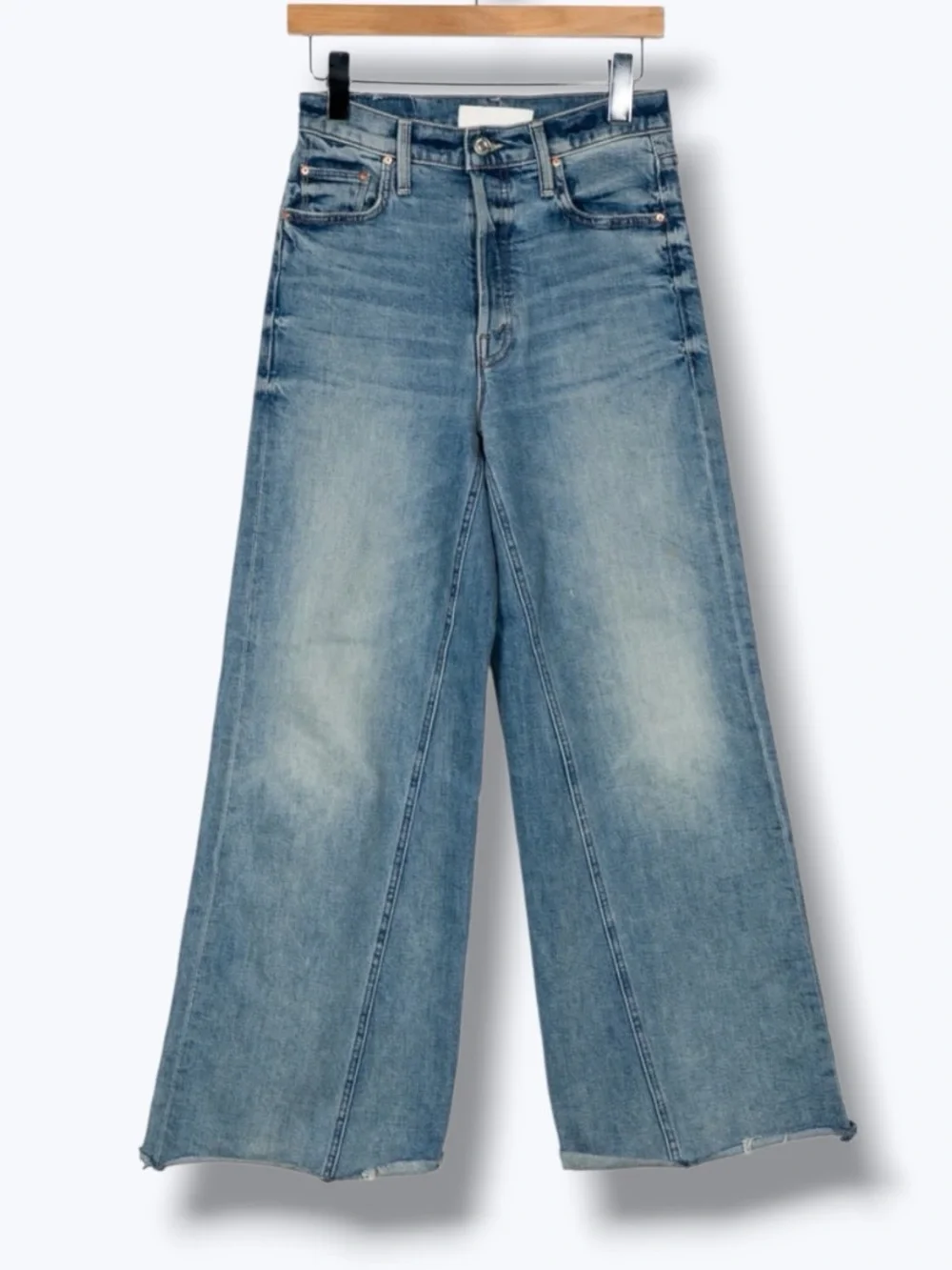 MOTHER SUPERIOR Jeans Enchanter Heel Free & Wild Blue Size 26